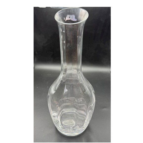 Wedgwood Lead Crystal Devon Collection Optic Carafe Wine Decanter England Vtg - Picture 3 of 8